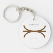 Brown-Fusions-Schlüsselanhänger Schlüsselanhänger (Vorderseite)