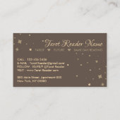 Brown Future Tarot Reader Visitenkarte (Rückseite)