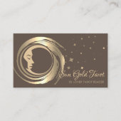 Brown Future Tarot Reader Visitenkarte (Vorderseite)
