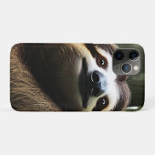 Brown Fuzzy Sloth, Case-Mate iPhone Hülle (Rückseite (Horizontal))