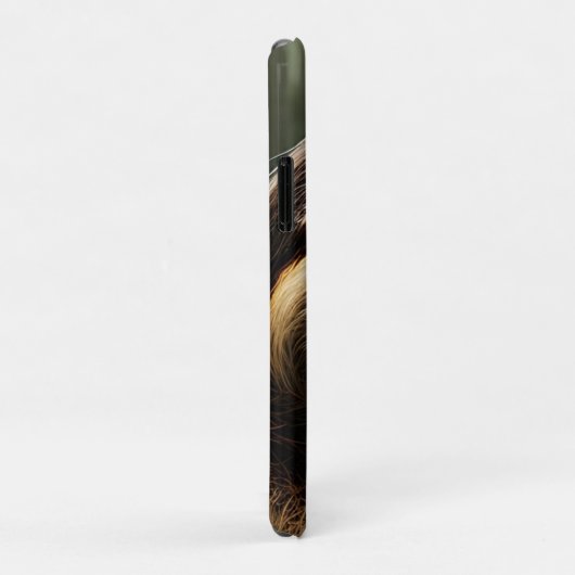 Brown Fuzzy Sloth, Case-Mate iPhone Hülle (Hinten/Rechts)