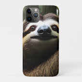 Brown Fuzzy Sloth, Case-Mate iPhone Hülle (Rückseite)