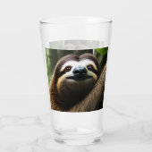 Brown Fuzzy Sloth, Glas (Rückseite)