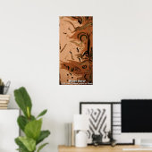 Brown Gator Poster (Heimbüro)