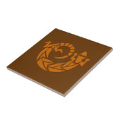 Brown Gecko Southwestern Tile Fliese (Seite)