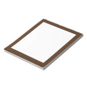 Brown Gerahmt Sketchbook Notepad Notizblock (Rotiert)