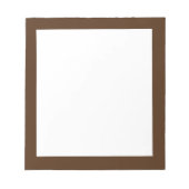 Brown Gerahmt Sketchbook Notepad Notizblock (Vorderseite)