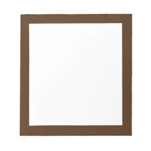 Brown Gerahmt Sketchbook Notepad Notizblock