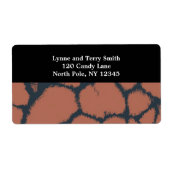 Brown Giraffe Fur Pattern (Vorne)