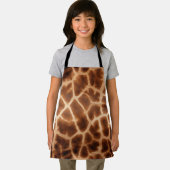 Brown Giraffe Print Schürze (Insitu)