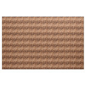 Brown Giraffe Print Stoff (Yard (91,4 cm))