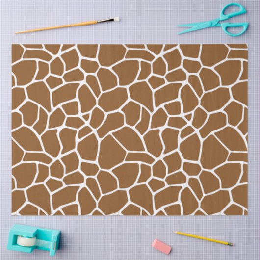 Brown Giraffe  Seidenpapier (Basteln)