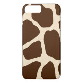 Brown-Giraffen-Druck Case-Mate iPhone Hülle (Rückseite)