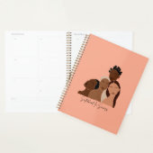 Brown Girls Spiral Book Planer (Anzeige)