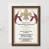 Brown Gold Crawfish Boil Event Invitations Einladung (Vorderseite)