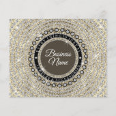 Brown Gold Diamond Vielen Dank für die Bestellung (Rückseite)