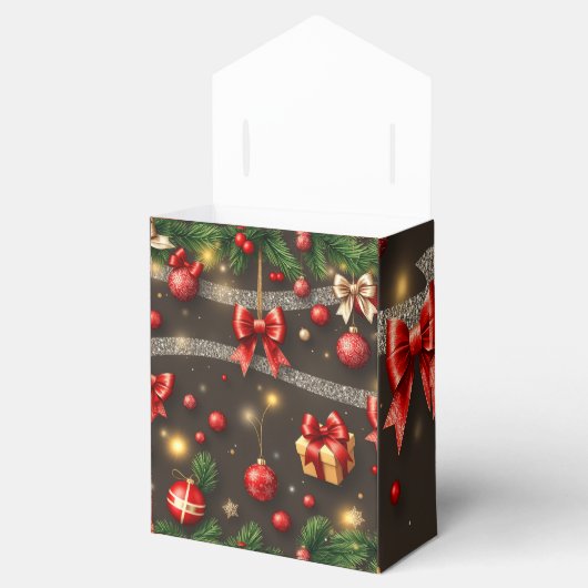 Brown & Gold Geschenkschachtel (Geöffnet)