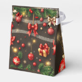 Brown & Gold Geschenkschachtel (Rückseite)