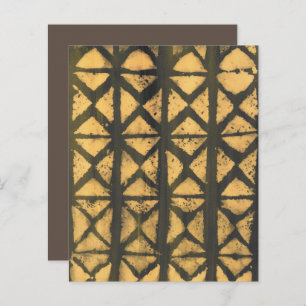 Brown Gold Tribal Mudcloth Abstrakt Scrapbook Papa