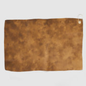 Brown Golf Towel – Soft, Absorbent & Durable Golfhandtuch (Horizontal)
