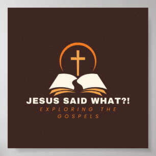 Brown Gospels Fokussiert  Poster