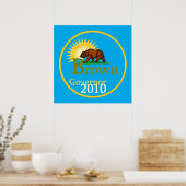 BROWN Governor POSTER Print (Küche)