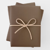 Brown Gradient Geschenkpapier Set (Beispiel)