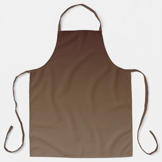Brown Gradient Schürze (Vorderseite)