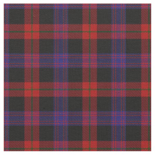 Brown Grady Tartan Stoff (Nahaufnahme)