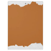 Brown gray textured print klemmbrett (Rückseite)