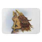 Brown Griffin Fantasy Badematte (Vorderseite)