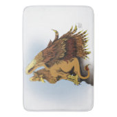 Brown Griffin Fantasy Badematte (Vorderseite Vertikal)