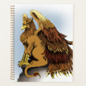 Brown Griffin Fantasy Planer (Vorderseite)
