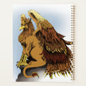 Brown Griffin Fantasy Planer (Rückseite)
