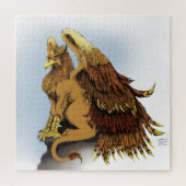 Brown Griffin Fantasy Puzzle (Vertikal)