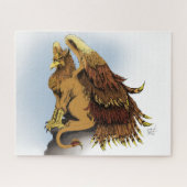 Brown Griffin Fantasy Puzzle (Horizontal)