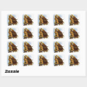 Brown Griffin Fantasy Quadratischer Aufkleber (Blatt)