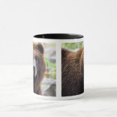 Brown-Grizzlybär Tasse (Zentrum)