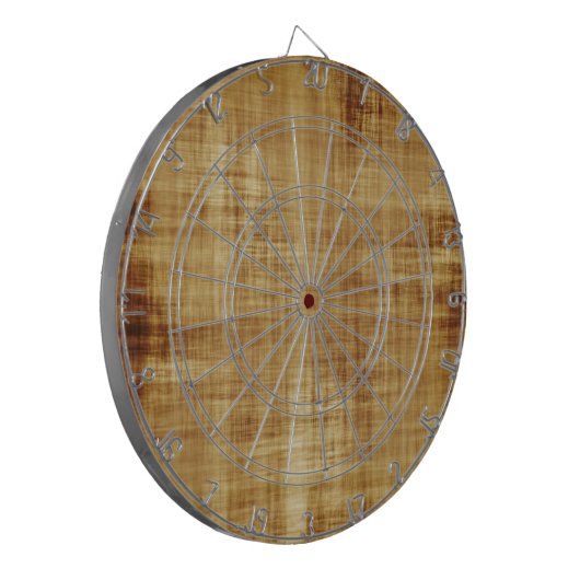 Brown Grunge Dartscheibe (Vorderseite Links)