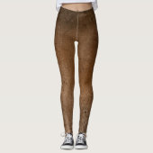 Brown Grunge Leggings (Vorderseite)