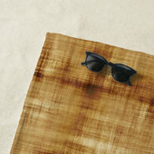 Brown Grunge Strandtuch (Beispiel)