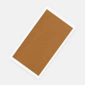 Brown Guest Paper Napkin Serviette (Ecke)