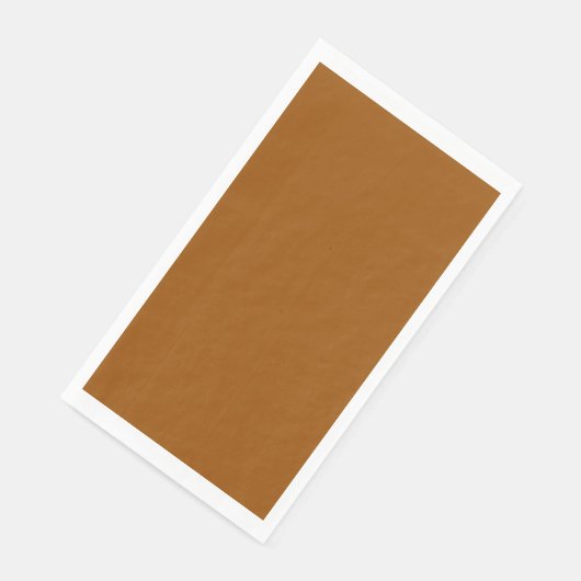 Brown Guest Paper Napkin Serviette (Ecke)