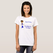 Brown-Haar T-Shirt (Vorne ganz)