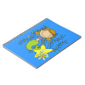 Brown Haired Mermaid Notizblock (Linke Seite)