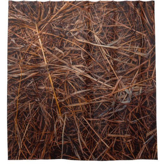 Brown hay duschvorhang (Vorderseite)