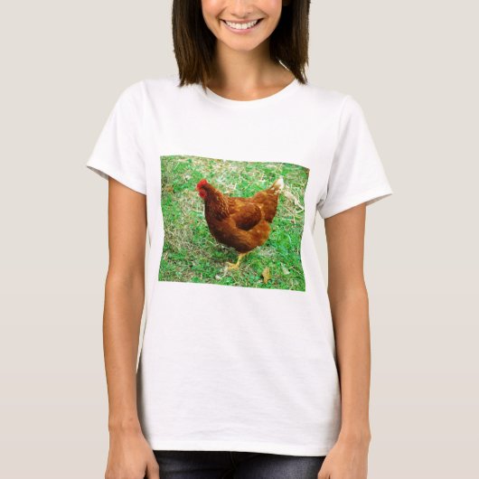 Brown Hen T-Shirt (Vorderseite)