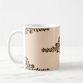 Brown Henna Tattoo - Brown Mehendi Motifs Kaffeetasse (Links)