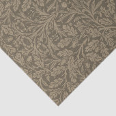 Brown Herbst Herbst Acorn Leafy Geschenk Dekoupage Seidenpapier (Ausschnitt)