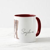 Brown High Heel Boots Tasse (VorderseiteRechts)